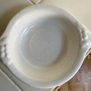 🍂Vintage White Ceramic Dish